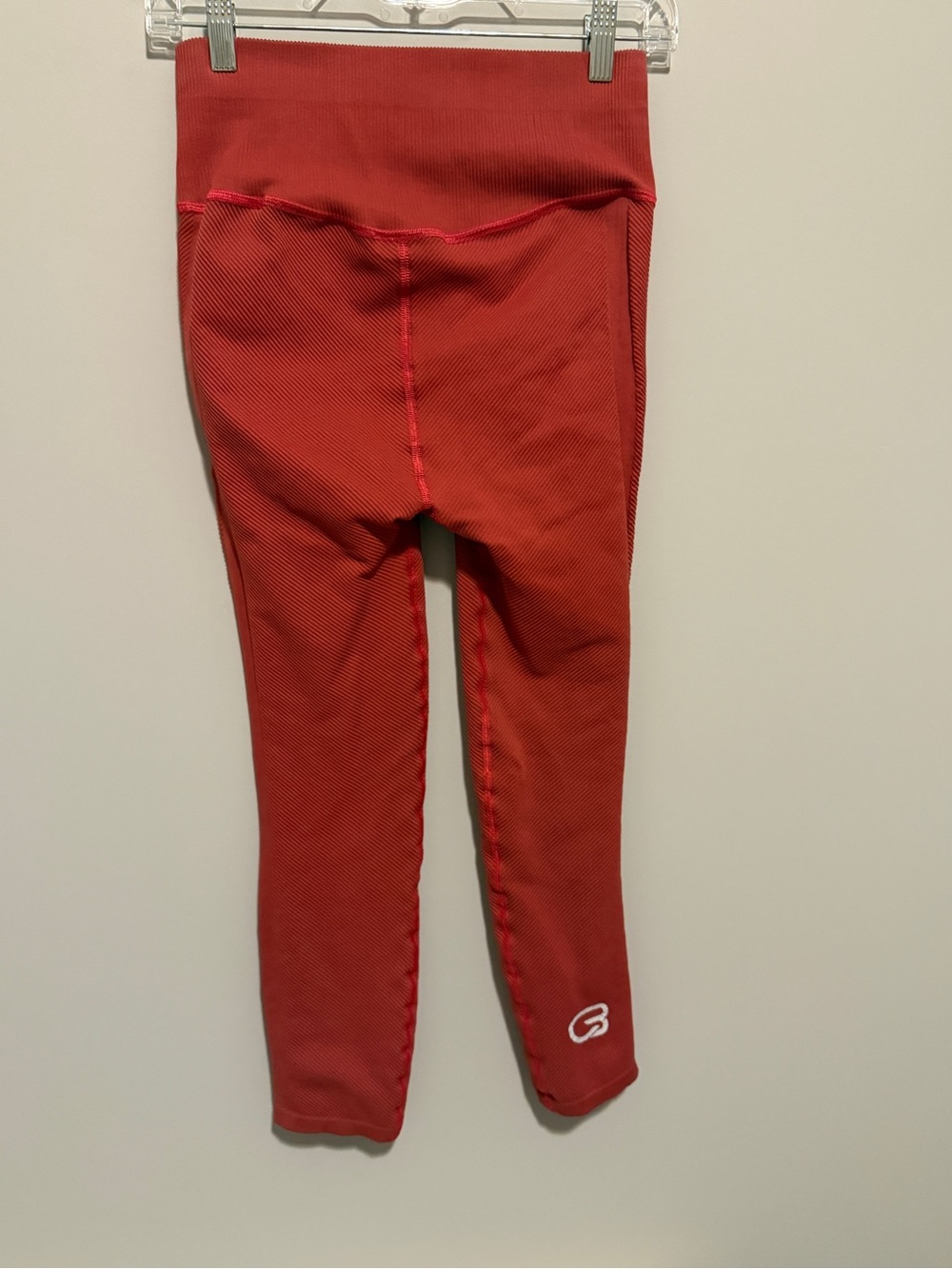 FP Movement by Free People Fiery Red High-Waist Seamless Leggings - Picture 4 of 9